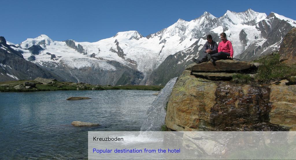 Hotel Restaurant Mattmarkblick Saas-Almagell Dış mekan fotoğraf