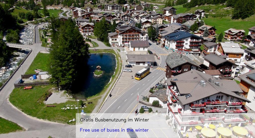 Hotel Restaurant Mattmarkblick Saas-Almagell Dış mekan fotoğraf